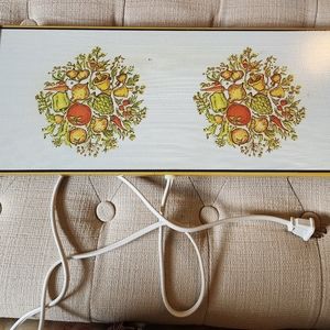 Vintage Food Warming Tray